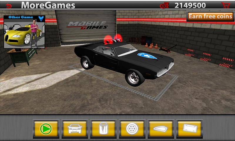 Police Car Park Simulator 2016