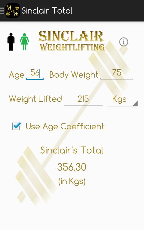 Max Weight