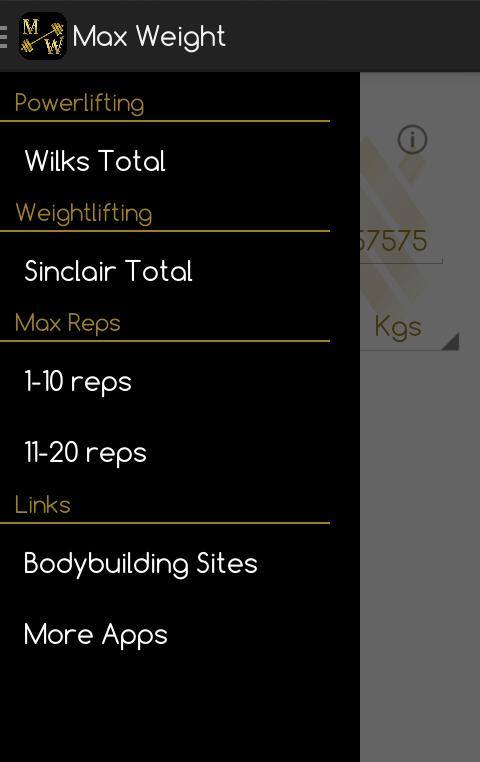 Max Weight