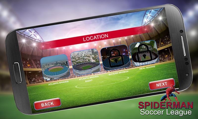Spiderman Soccer League Unlimited