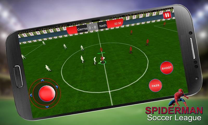 Spiderman Soccer League Unlimited