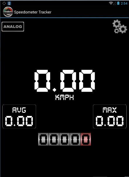 Speedometer Tracker