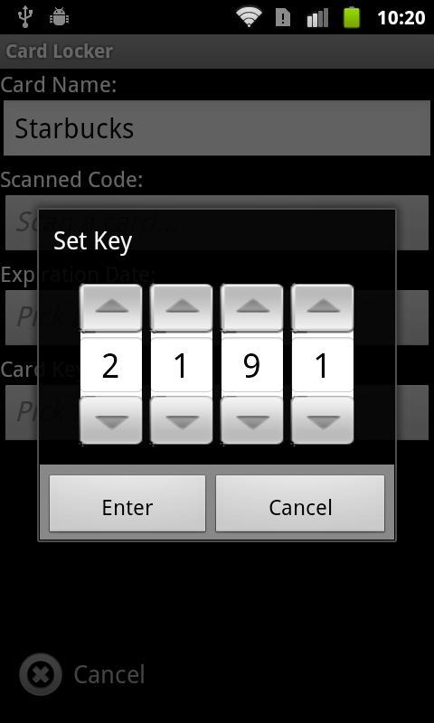 Card Locker