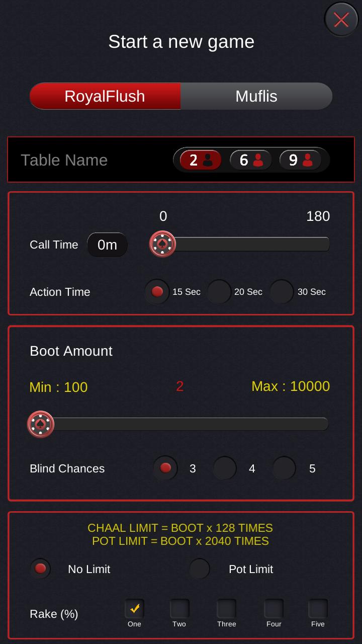 Royal Flush Teen Patti