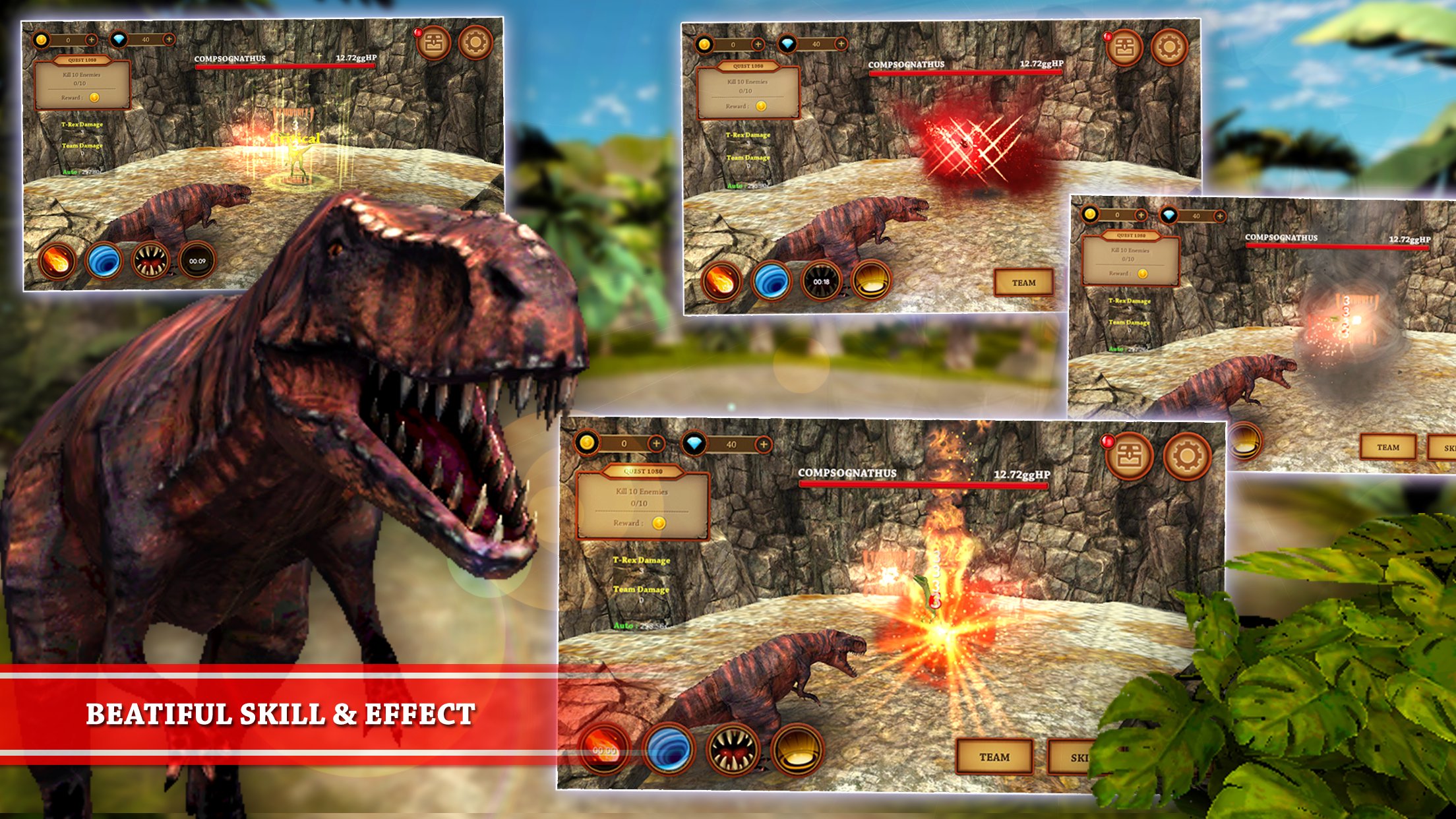 Dinosaur Fighting Evolution 3D