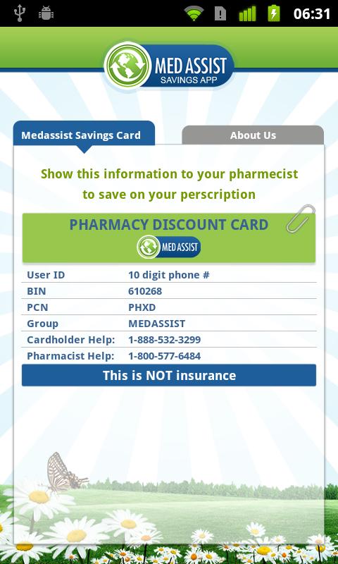 Meds, Medication Discount Card
