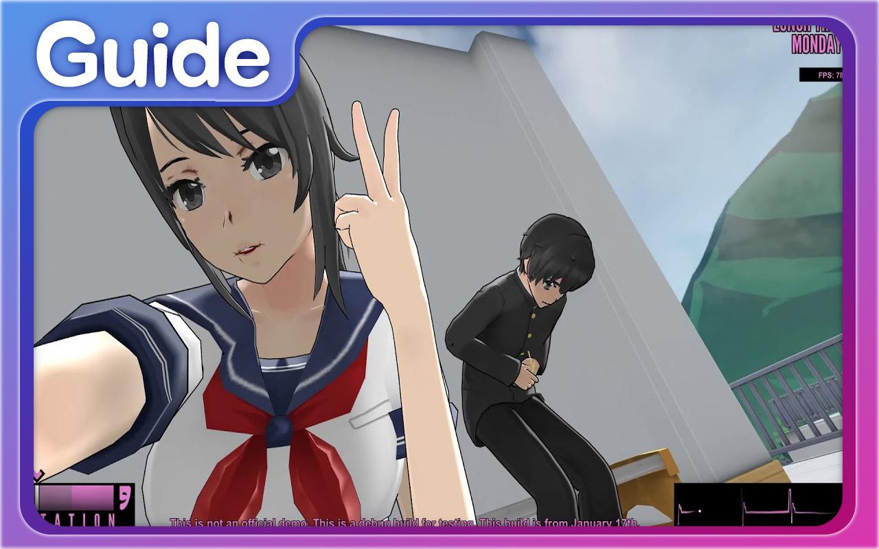 Guide: Yandere Anime Simulator Senpai School