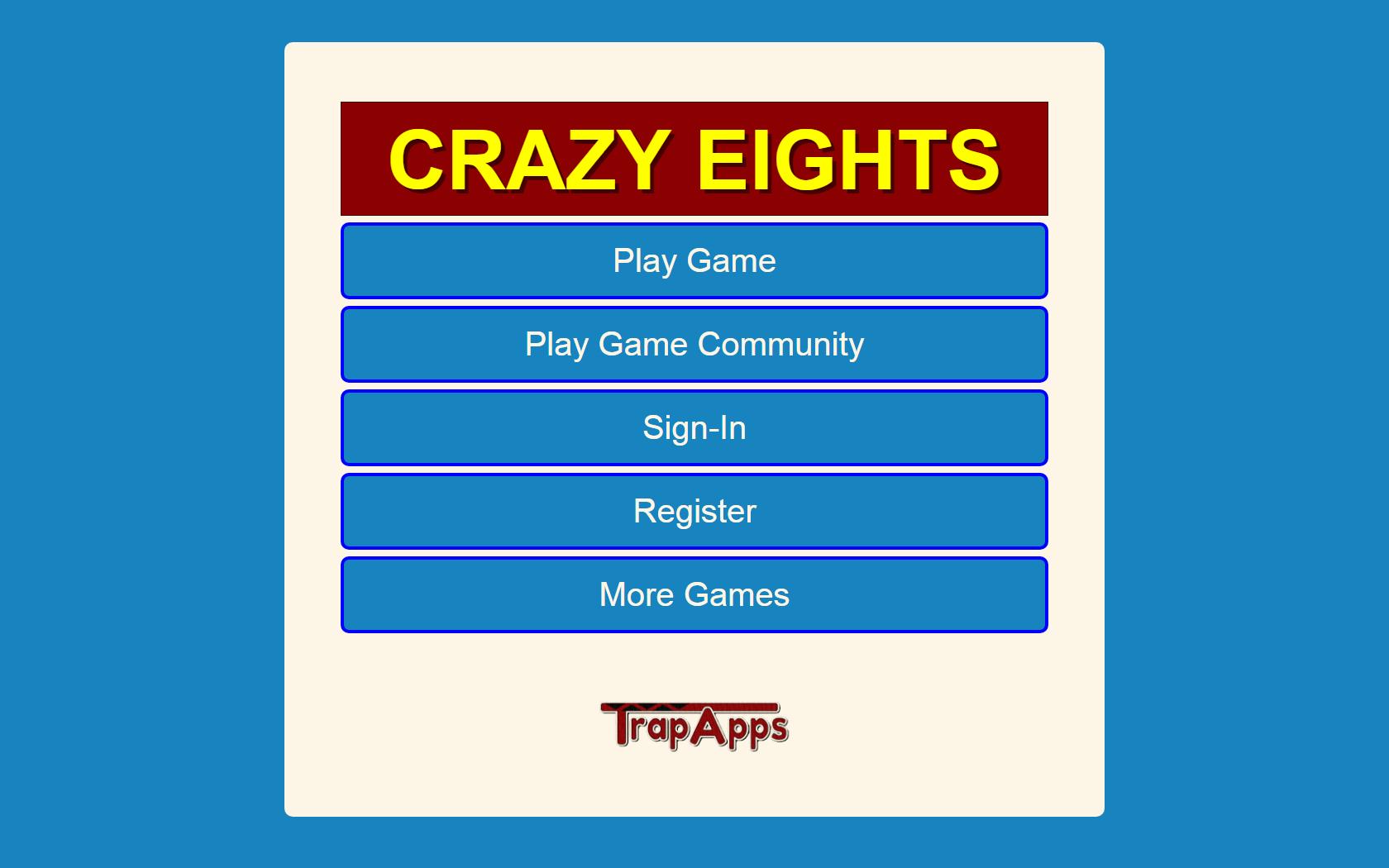 Crazy Eights (TrapApps)