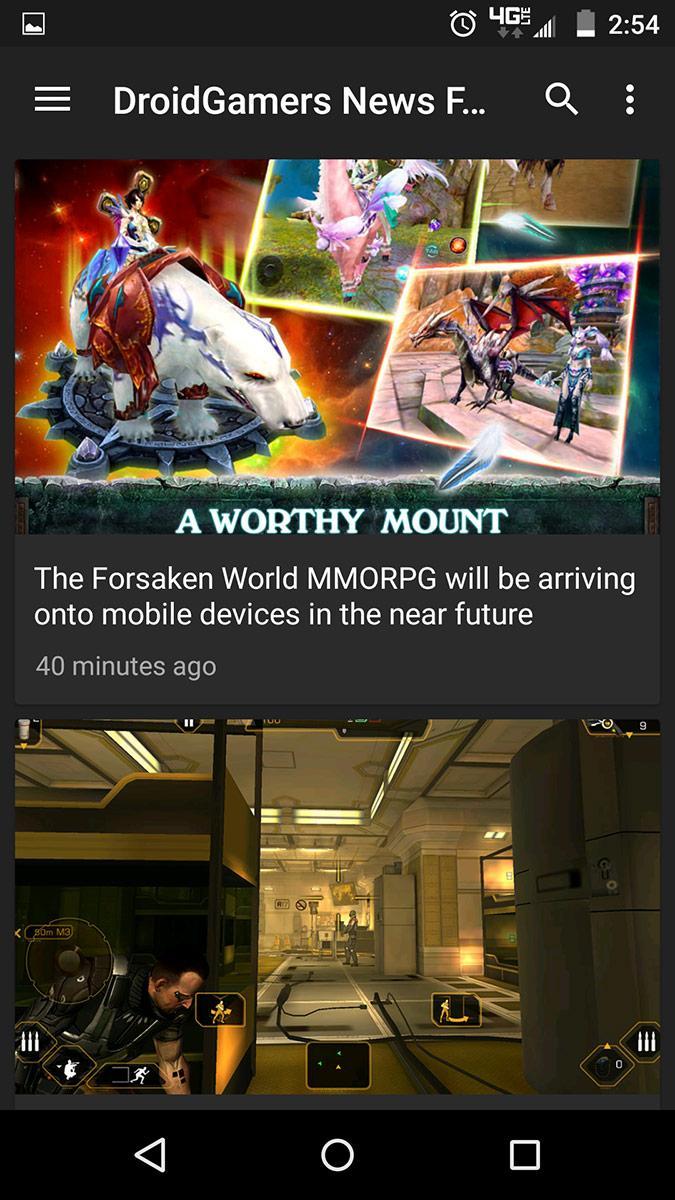 DroidGamers News