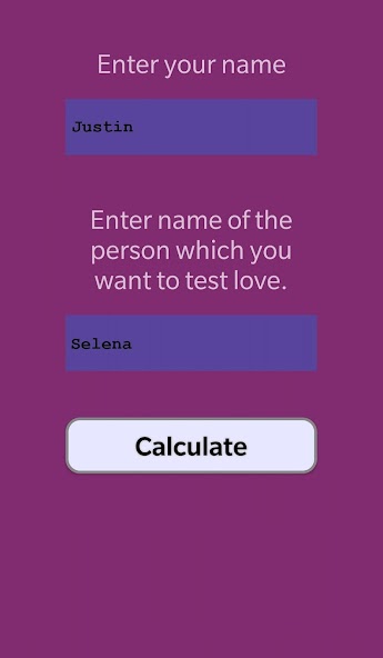 Who loves you most? Love Test