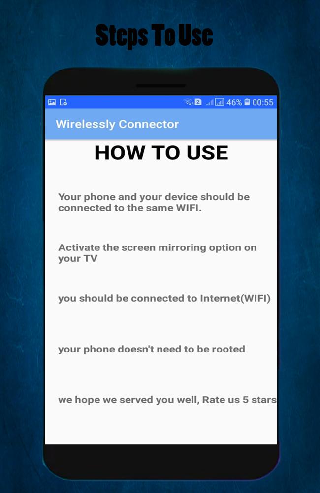 Wirelessely tv connector