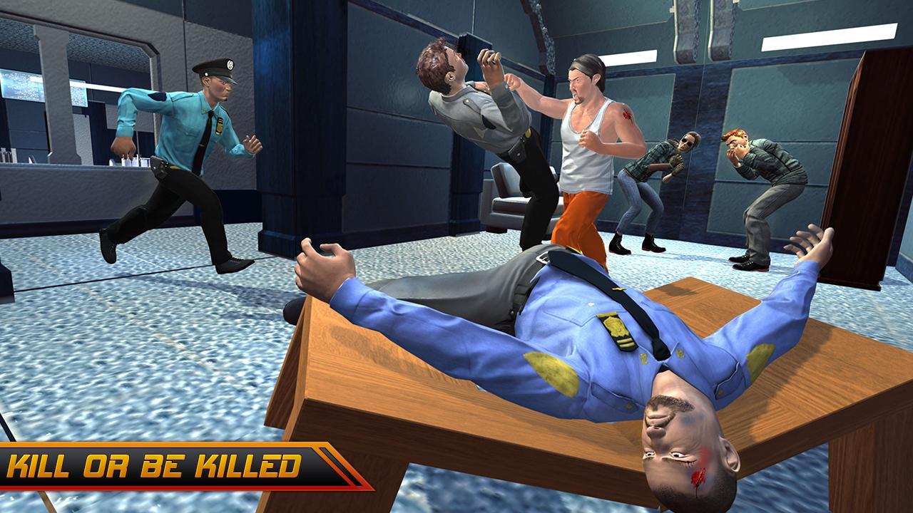 Prison Escape Police Car Chase