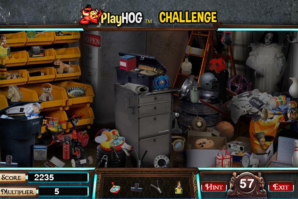 Challenge #57 Haunted House 3 Hidden Objects Games