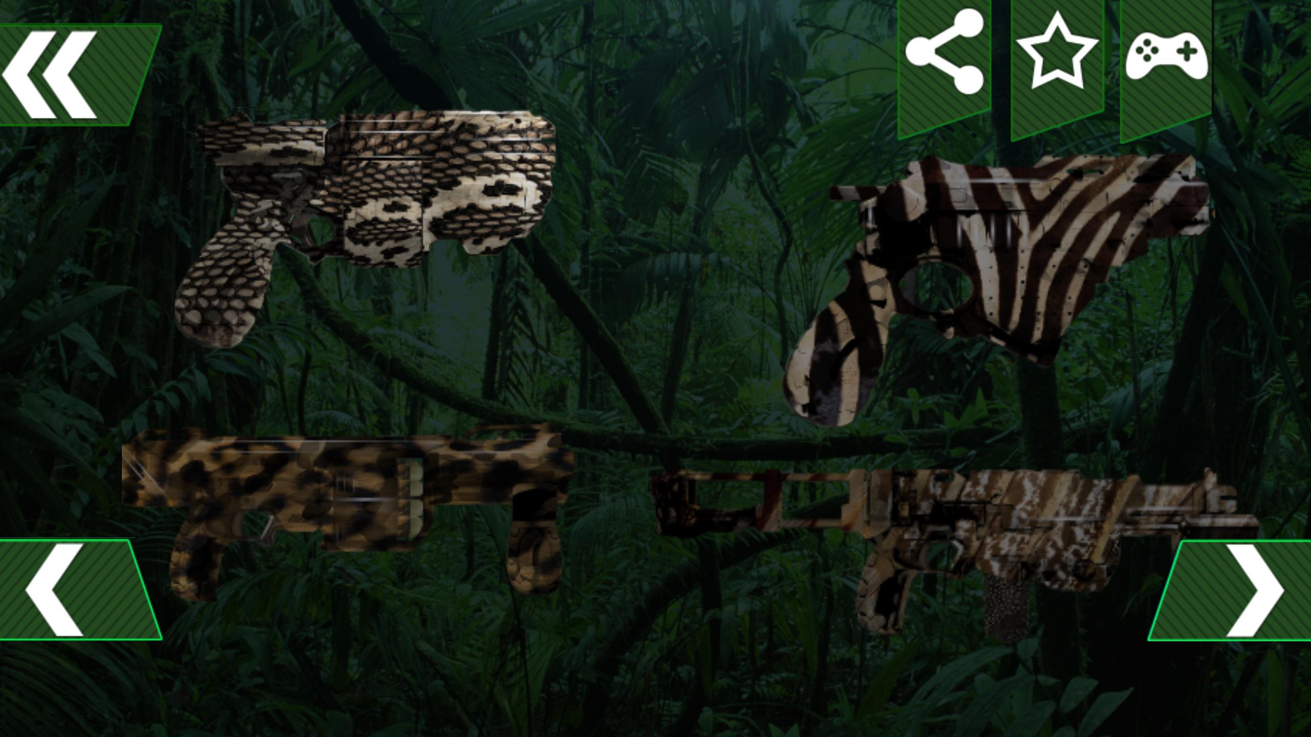 Toy Gun Jungle Sim