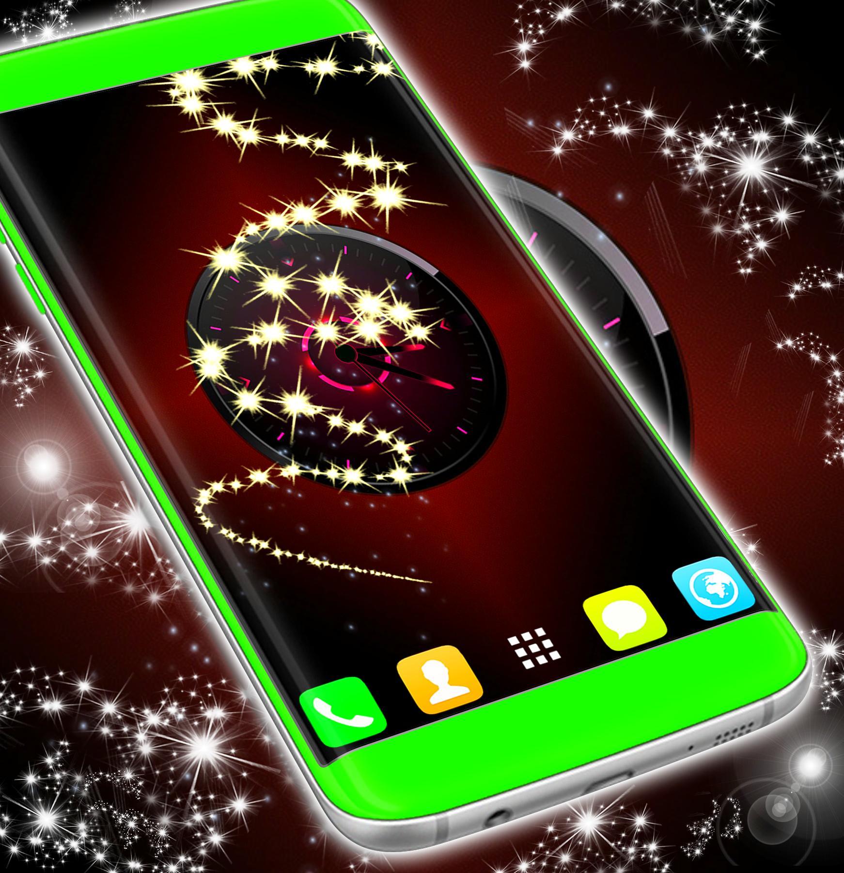 Night Clock Live Wallpaper