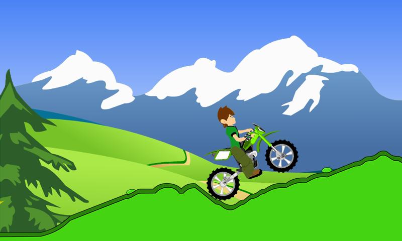 Ben Motorbike iron Hill Climb