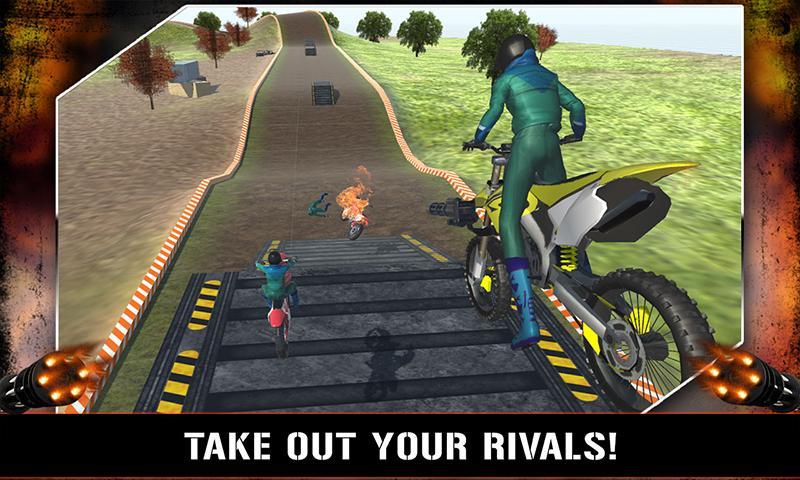 Dirt Bike Race Wars Stunt 3D