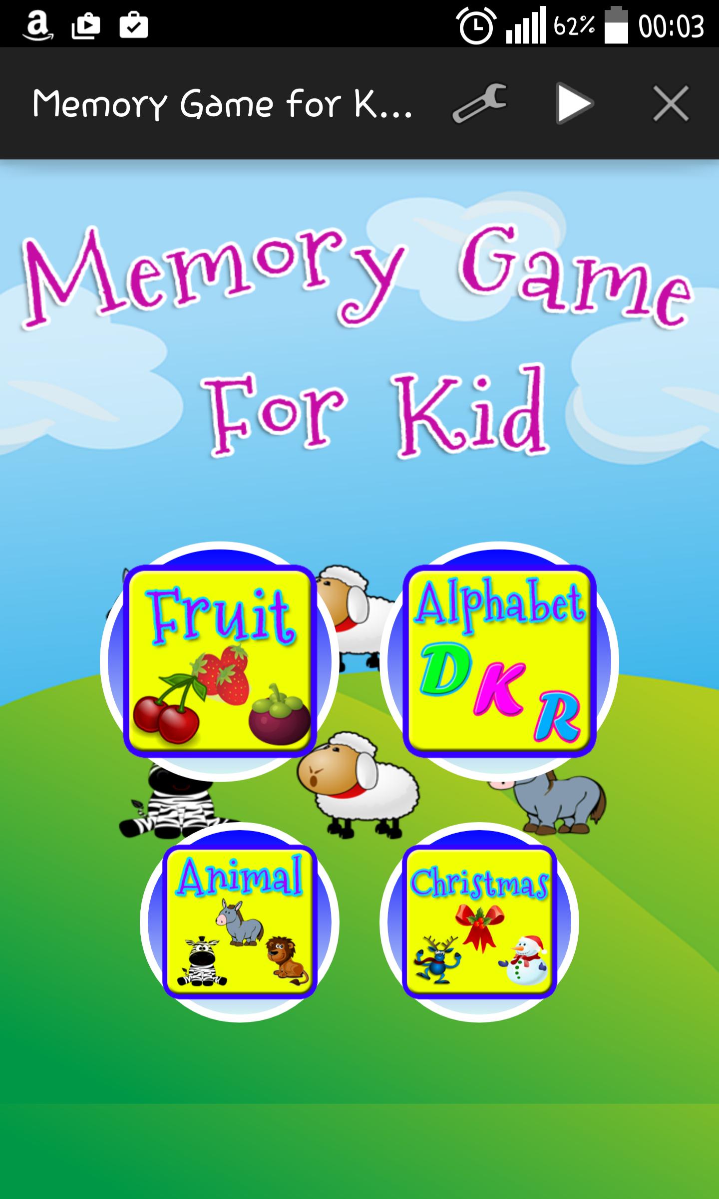Memory Game for Kid
