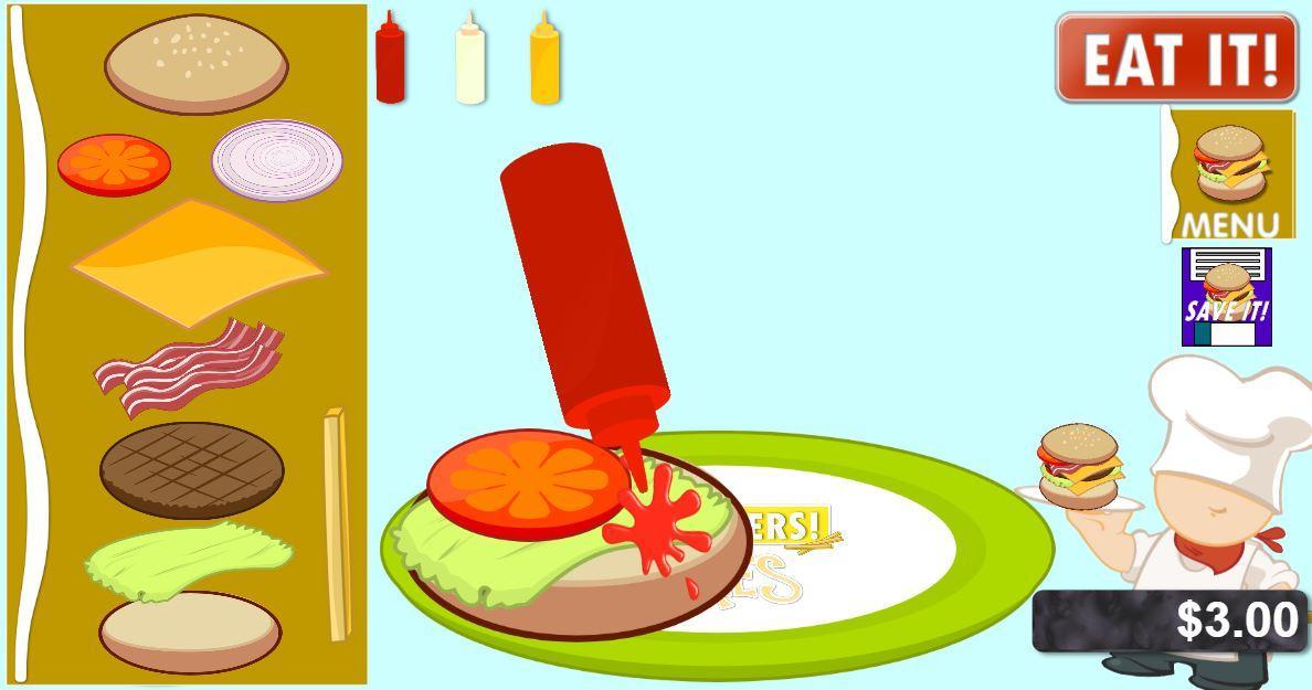 Kids BURGERS & Fries!!
