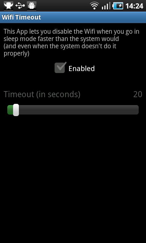 Wifi Timeout