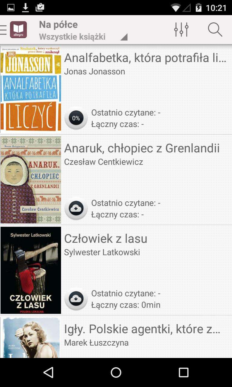 Ebooki Allegro
