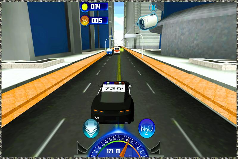 Traffic Racer Police Car