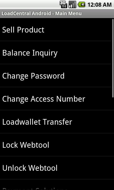 LoadCentral Android