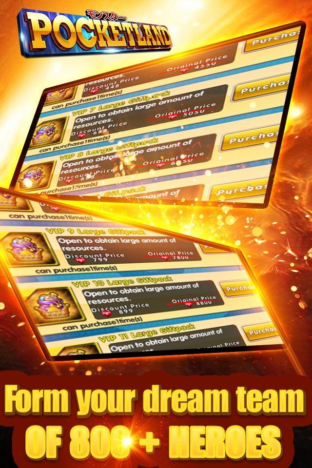 PocketLand- Mega Monsters