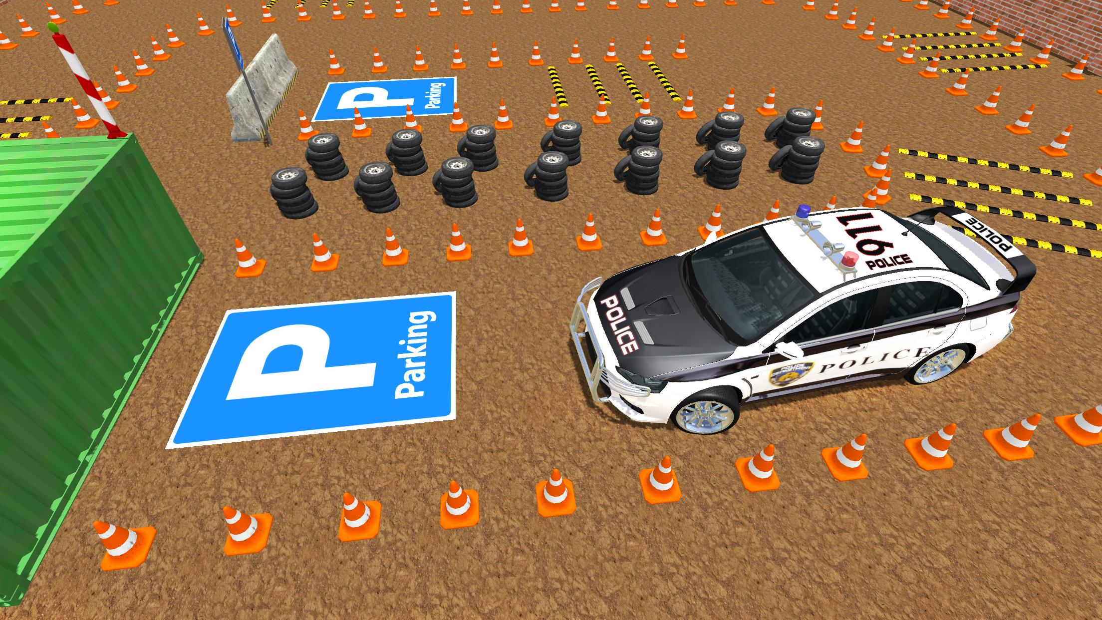 Crazy Police Car Parking 2019
