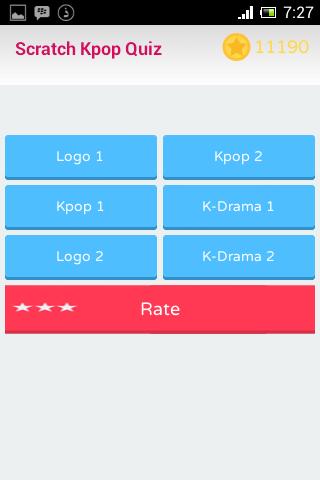 Scratch Kpop Quiz