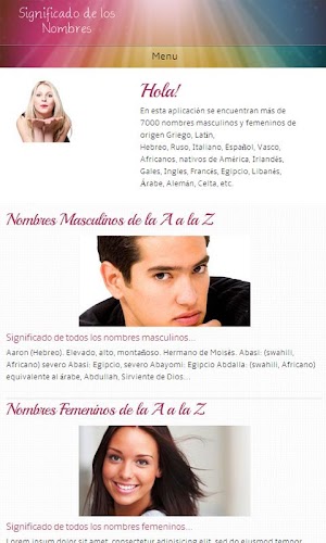 Significado de los Nombres