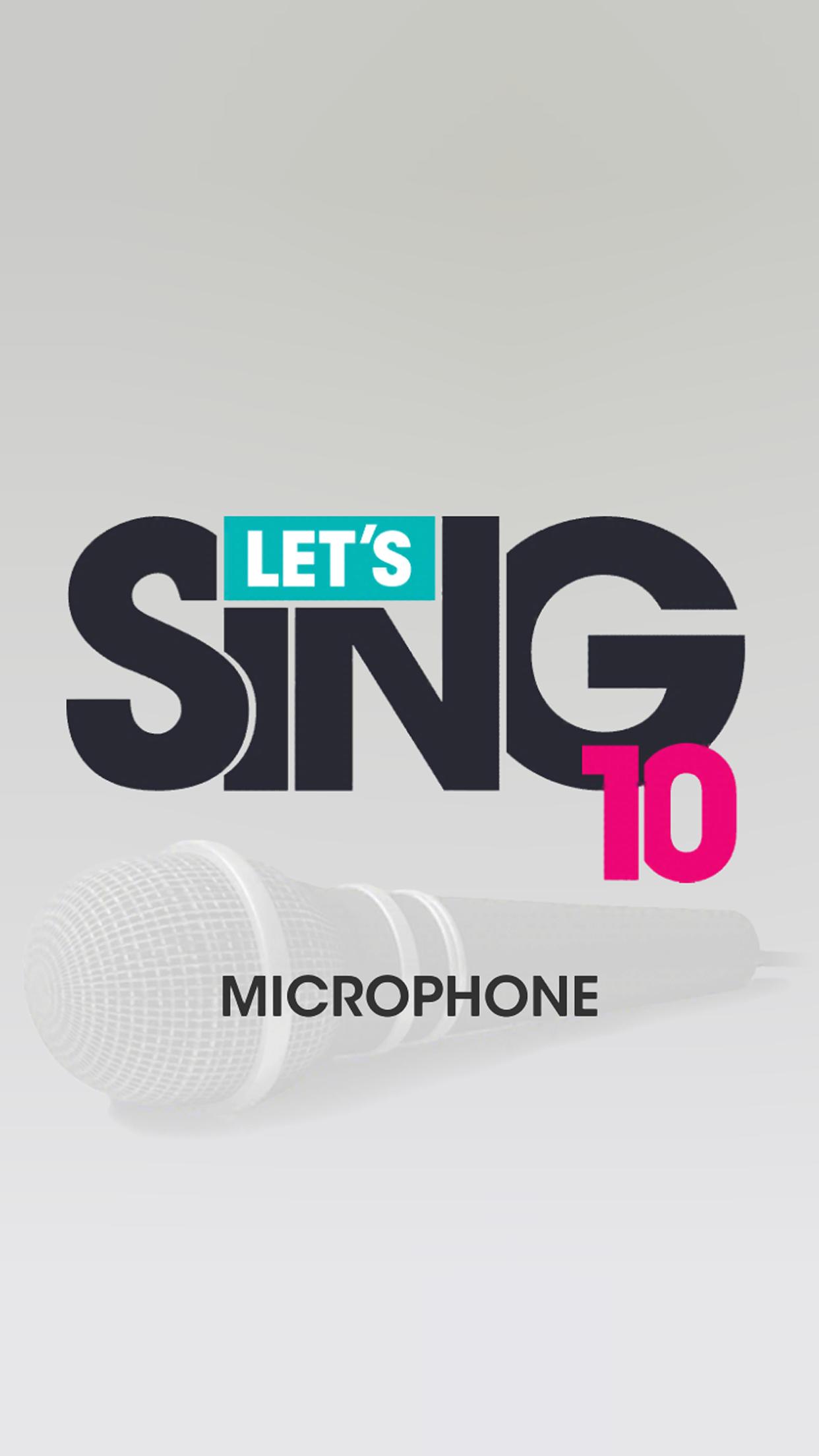 Let's Sing 10 Microphone
