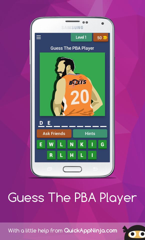 Guess The PBA Player