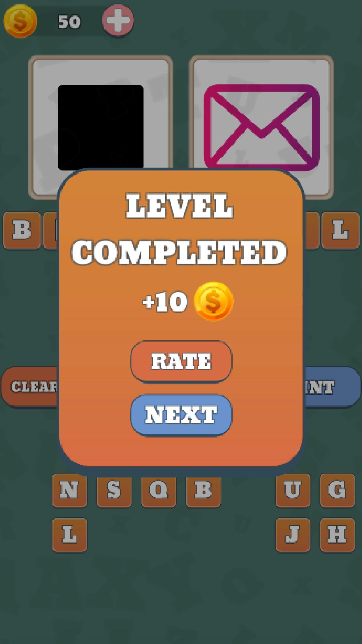 Picture puzzle - word game