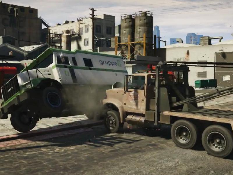 Money Truck Parking 3D