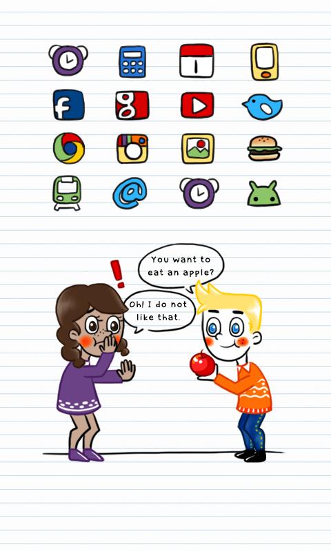 ABC TALK icon theme