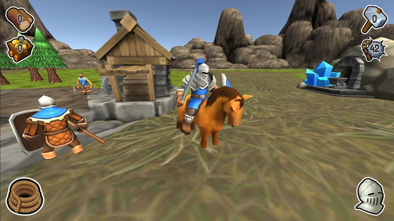 Peasant town farming