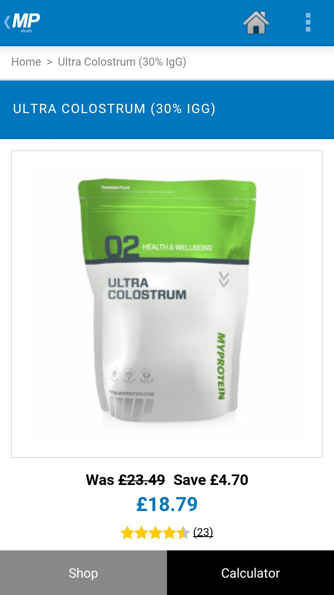 Deals for MyProtein
