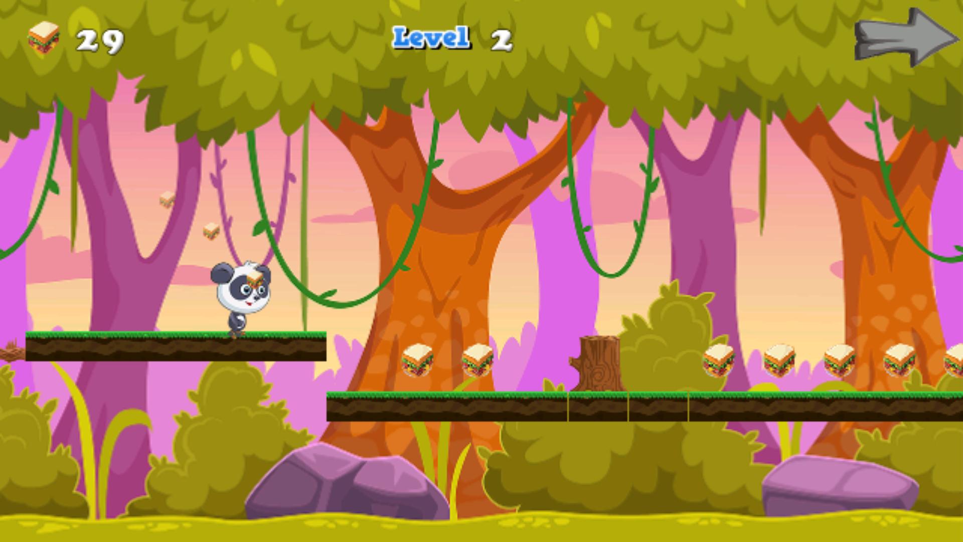 Jungle Banana Panda Run