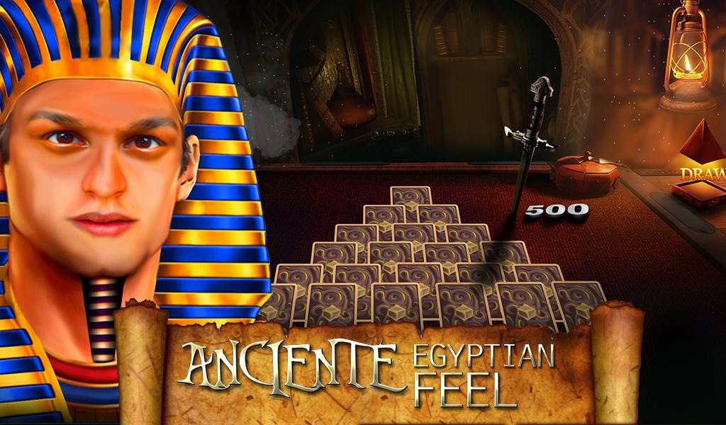 Egyptian Pyramid Solitaire