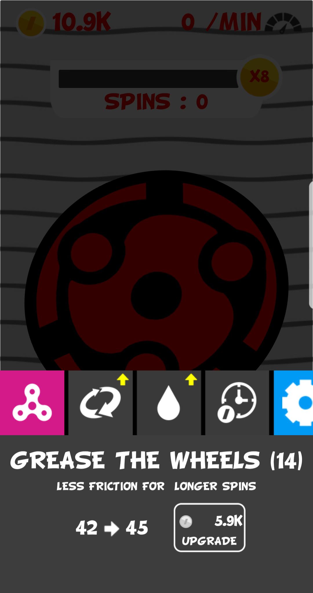 Sharingan And Rasengan Spinner