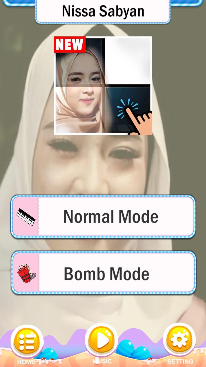 Nissa Sabyan Piano Tiles Games