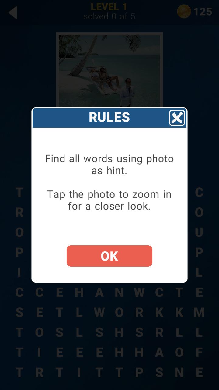 Photo Word Search