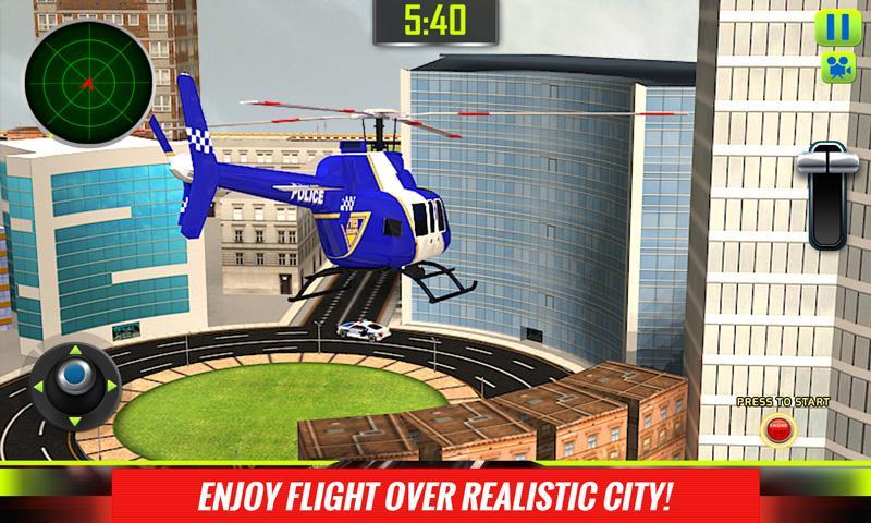 City Police Helicopter