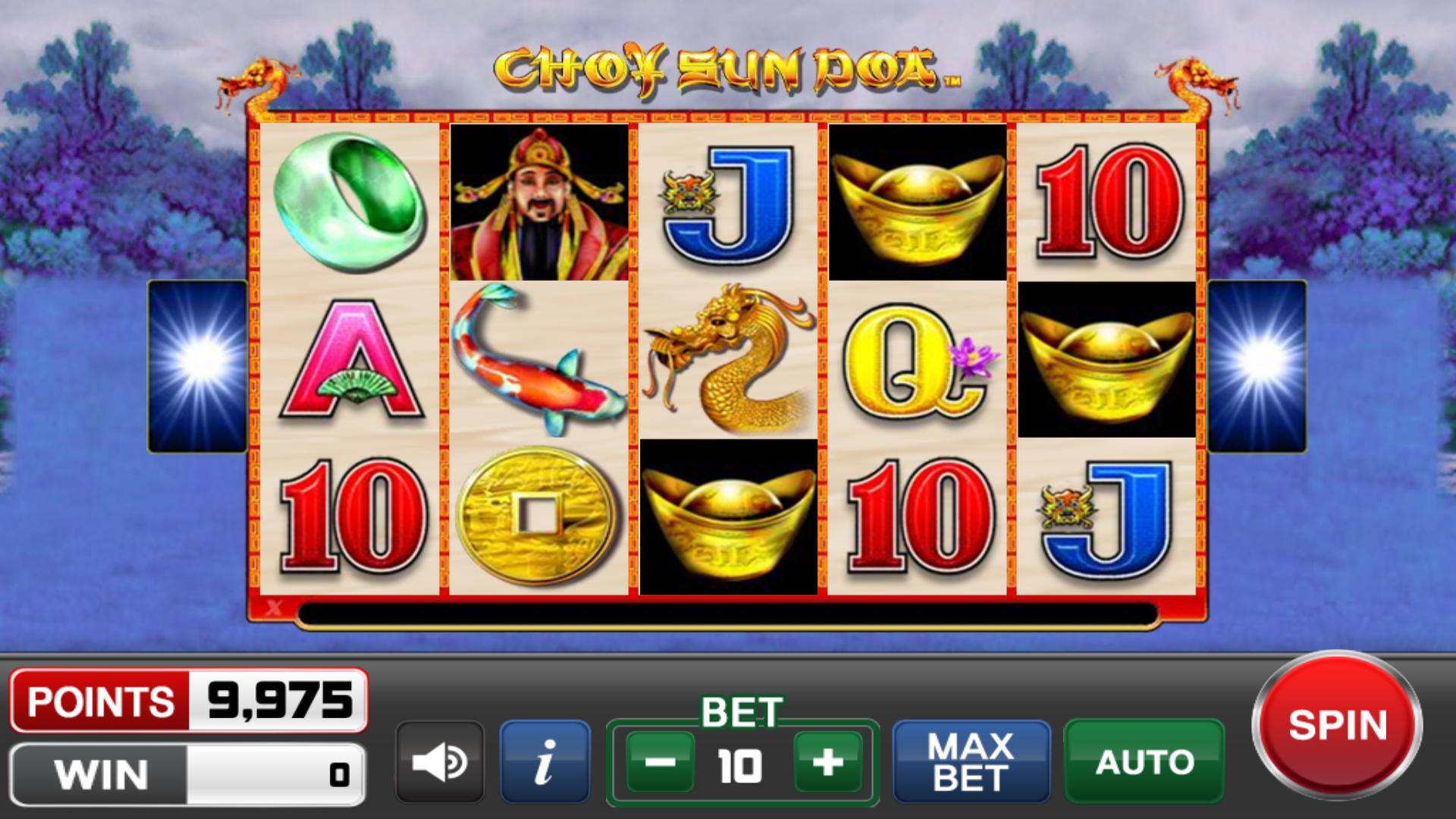 Choy Sun Doa slot machines 2017