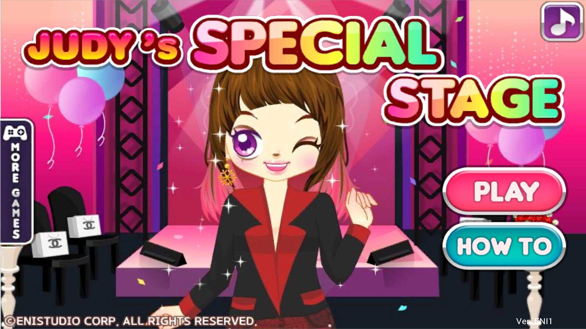 Judy's Special Stage-Dress Up