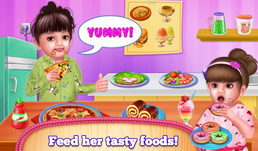 Aadhya's Night Activities Game
