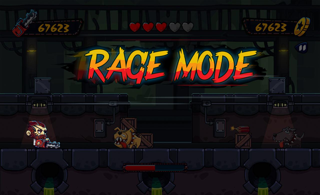 Chainsaw rage: mad dash