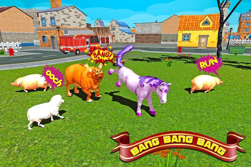 Cartoon Fun Horse Sim
