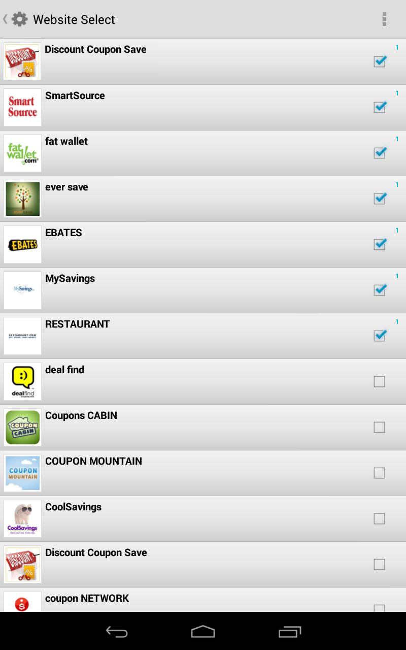 US deals & coupons collections